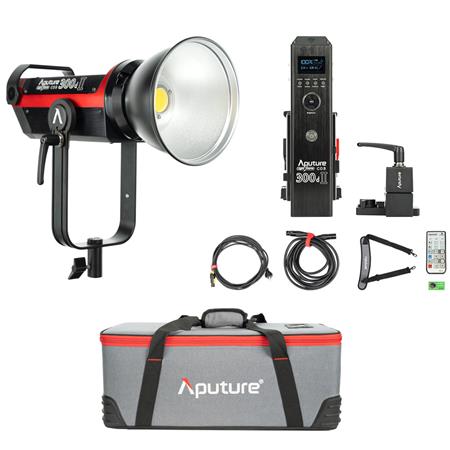 Aputure LS C300D II LED Light Kit with V-Mount Plate