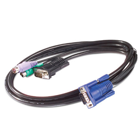 American Power Conversion (APC) 6' KVM PS/2 Cable