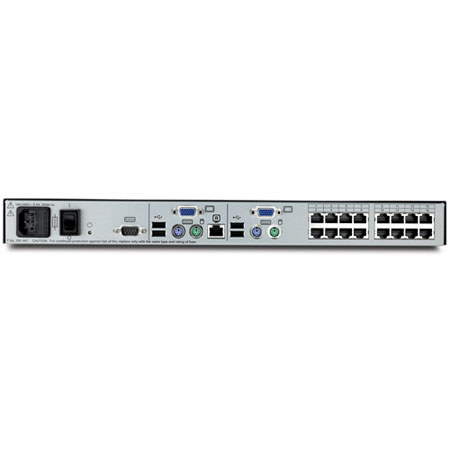 American Power Conversion (APC) 16-Port Analog CAT5 KVM Switch, 2 Monitor Ports