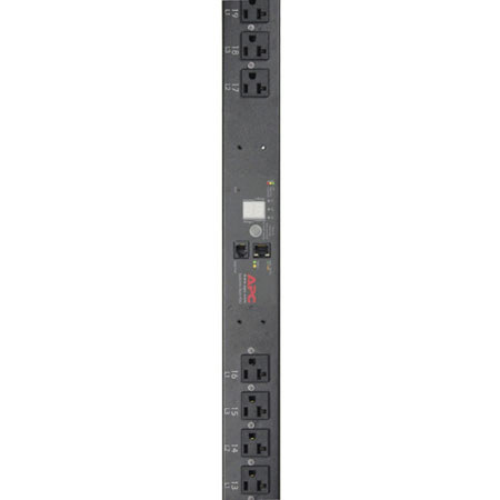 APC AP7990 Zero U Switched Rack PDU, 120V Output, 24xNEMA 5-20R