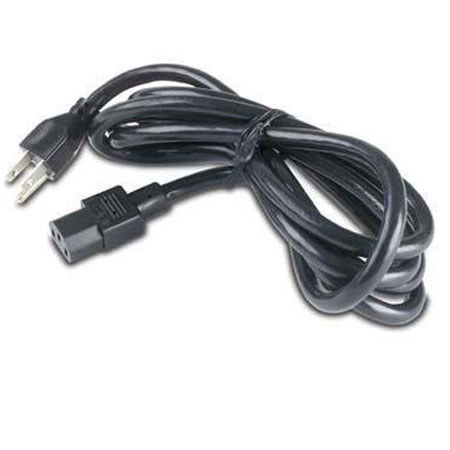 American Power Conversion (APC) 8' Power Cord Cable, IEC 320 C13 to NEMA 5-15P