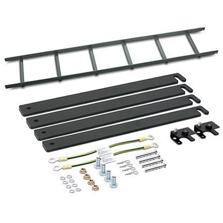 American Power Conversion (APC) 12" Wide Cable Ladder w/Attachment Kit, Black