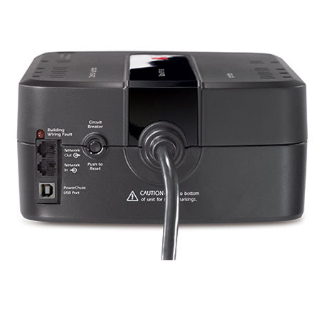 APC Back-UPS 450 8 Outlet Surge Protector and Battery Backup (120V)