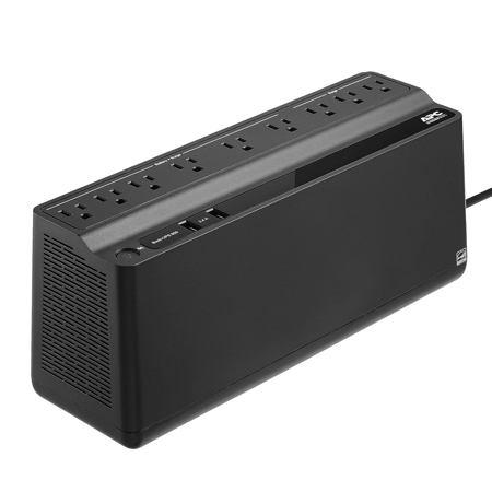 APC Back-UPS BE850G2 9-Outlet 850VA/450W Surge Protector and Battery Backup UPS