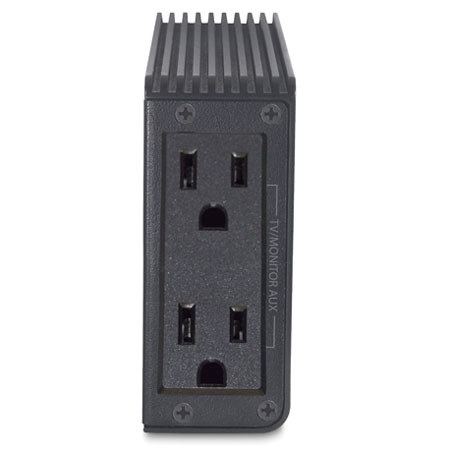 American Power Conversion (APC) AV C 2 Outlet Wall Mount Power Filter, Black