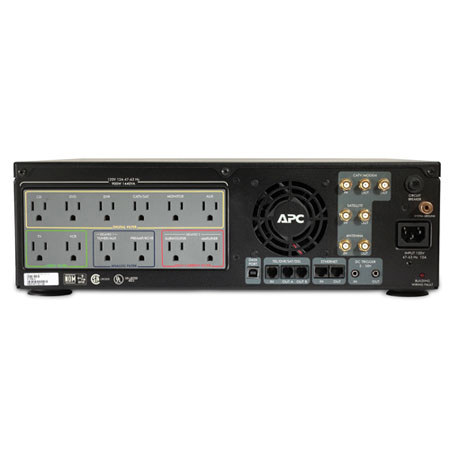 American Power Conversion (APC) AV J Type 1.5kVA Power Conditioner w/Backup