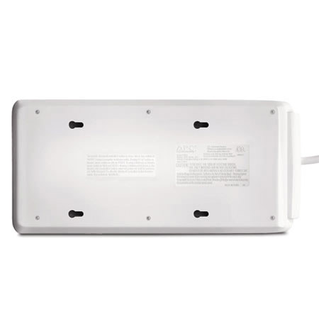 APC 8 Outlet SurgeArrest Surge Suppressor with Phone Protection, 1750J