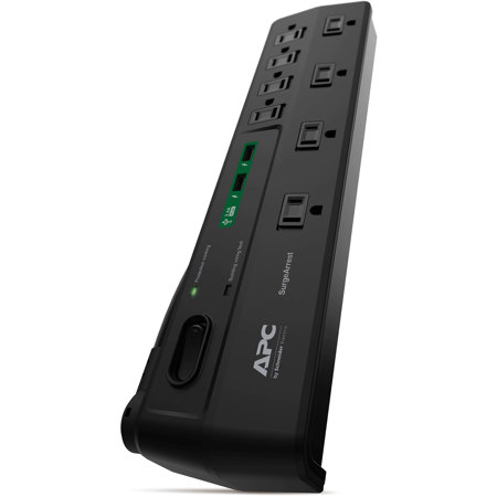 American Power Conversion (APC) SurgeArrest 8-Outlet Surge Protector with 2 USB Charging Ports