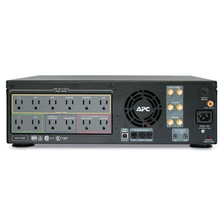 APC S10 AV 1kVA S Type Power Conditioner, Black