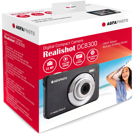Agfa Photo Realishot DC8300 21MP Full HD Compact Digital Camera