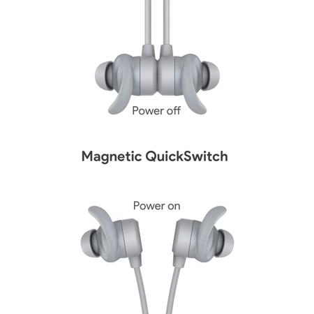 AiPower Key Series B60 True Sound Wireless In-Ear Sports Earphone, Light Gray