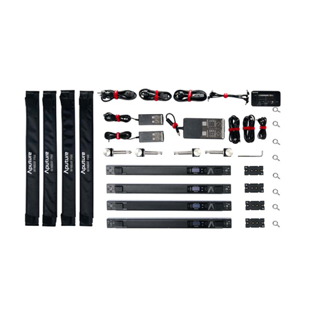 Aputure INFINIBAR PB6 2' RGBWW LED Pixel Bar 4-Light Kit