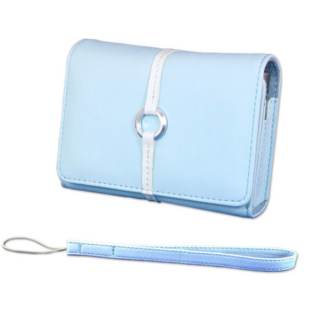 Ape Case Slim Designer Camera Clutch, Powder Blue