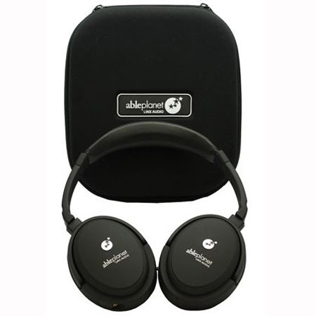 Able Planet NC300 Noise Canceling Headphone, Black