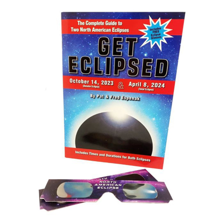 American Paper Optics Get Eclipsed Book with 2x Solar Glasses