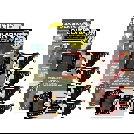 Solar Snap Eclipse App 2 Kits 4 Solar Camera Filters, 4 Safety Glasses, + App