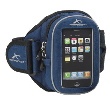 Armpocket Sport i-20 Medium Armband, Navy Blue