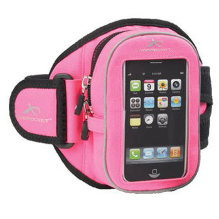 Armpocket Sport i-20 Medium Armband, Pink