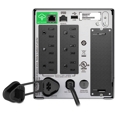 American Power Conversion (APC) SMT750C Smart-UPS 750VA Backup with SmartConnect