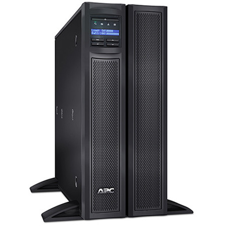American Power Conversion (APC) SMX3000LVNC Short-Depth Smart-UPS X 3000VA Rack/Tower LCD 100-127V with Network Card
