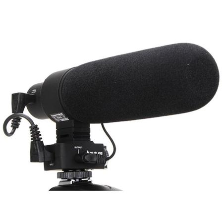 Aputure Shotgun Microphone with Sensitivity Adjustment Controls