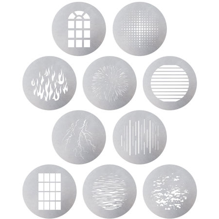 Aputure Aputure Spotlight Max 10-Piece Gobo Kit (Size A)