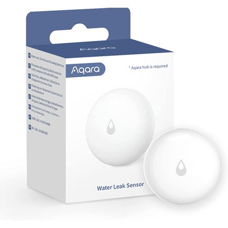 Aqara SJCGQ11LM Water Leak Sensor for Alarm System and Smart Home Automation