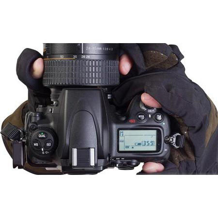 AquaTech Sensory M Gloves, 7-7.5in, Black/Moss