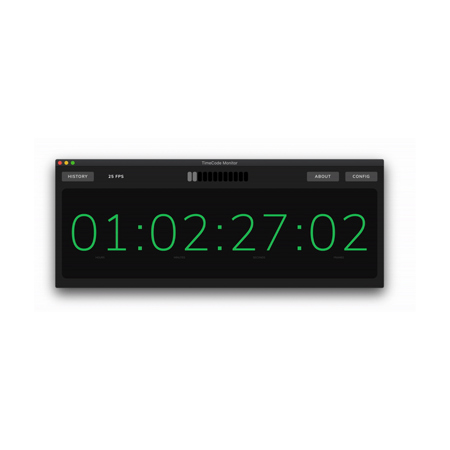 Autocue Timecode Clock Package
