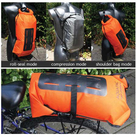Aquapac 15 Liter Noatak All-in-One Dry Bag, Grey