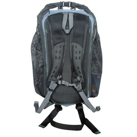 Aquapac 25 Liter Wet and Dry Backpack, Black/Orange