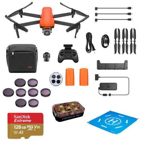 Autel Robotics EVO Nano+ Premium Bundle (Orange) with Complete Accessories Kit