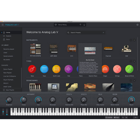 Arturia Analog Lab Pro Virtual Instrument, Download