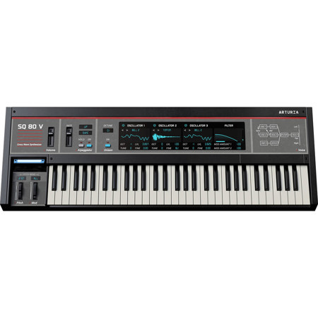 Arturia SQ80 V Virtual Instrument, Download