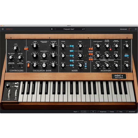 Arturia Mini V4 Virtual Instrument, Download