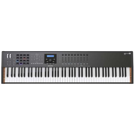 Arturia KeyLab 88 MkII Hammer-Action MIDI Controller and Software Black Edition