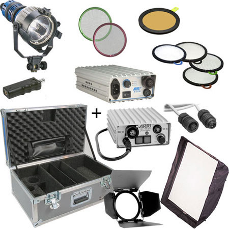 ARRI ARRIlux 200 HMI PAR Light Kit, Ballast, 24/30V DC
