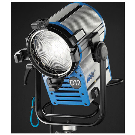 ARRI True Blue D12 HMI 1200W Fresnel Head, Black