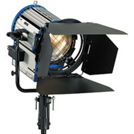 Arri Junior 2000 Tungsten Fresnel Light with 7" Lens, Pole Operated Model, 2000 Watt, 120 Volts AC.