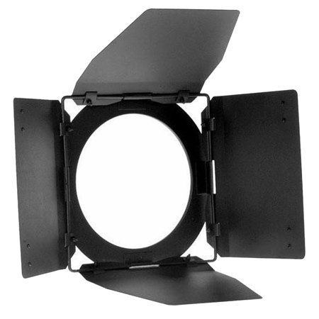 ARRI 7.8" 4-Leaf Barndoor Set for T1 1000 Watt Fresnel Light, Blue, Open Box