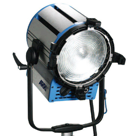 ARRI T5 Location 5000W Fresnel, Hanging (120-230VAC), Black