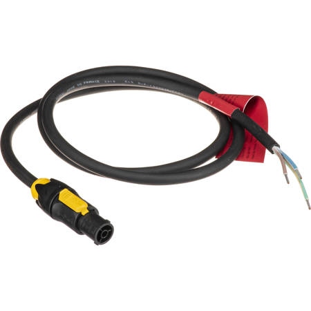 ARRI Mains Cable powerCON TRUE1 Top with Bare Ends, 5'