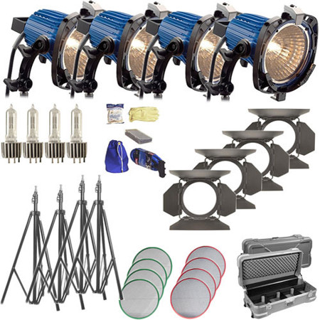 ARRI 750 Plus 4 ARRIlite Kit, 220-240V AC