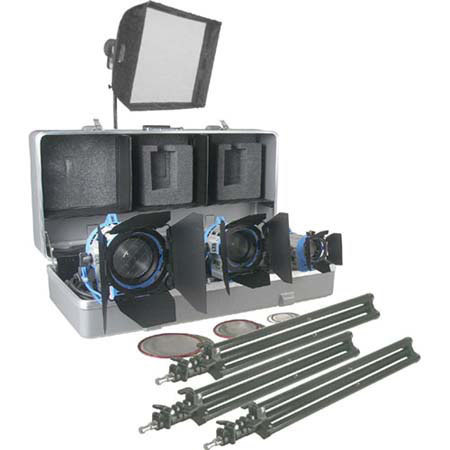 ARRI Softbank D3 Tungsten Fresnel Lighting Kit