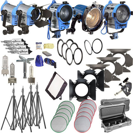 ARRI Softbank IV Plus 5 Light Kit, 220-240V AC