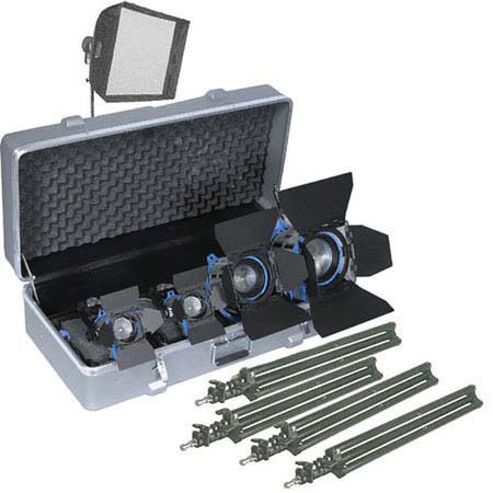 ARRI Softbank D4 Fresnel Lighting Kit, 1250 Watts