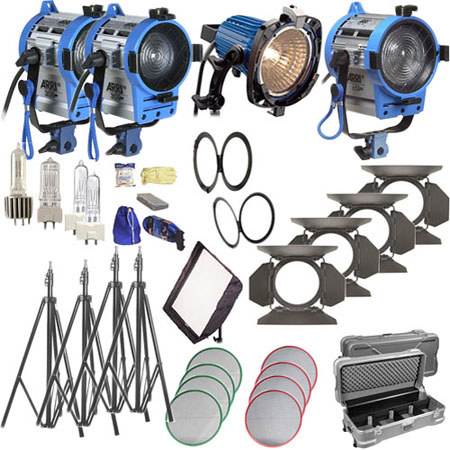 ARRI Softbank III Plus 4 Light Kit, 120V AC