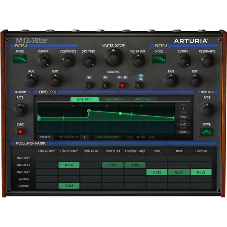 Arturia M12-Filter License, Electronic Download