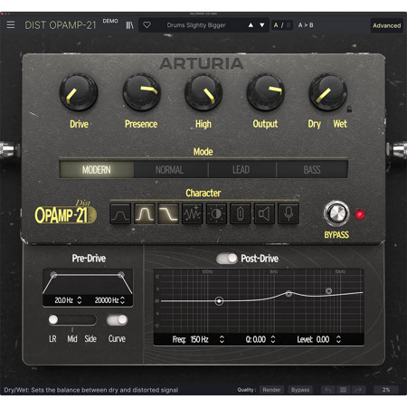 Arturia Dist OPAMP-21 Plug-In, Download