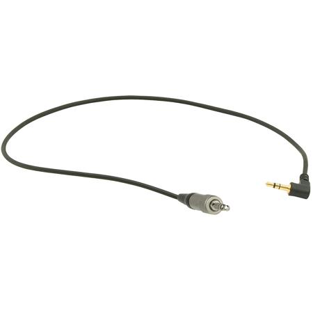 Ambient Recording 3.5m Screwlock Plug to 3.5mm Right Angle TRS Adapter Cable